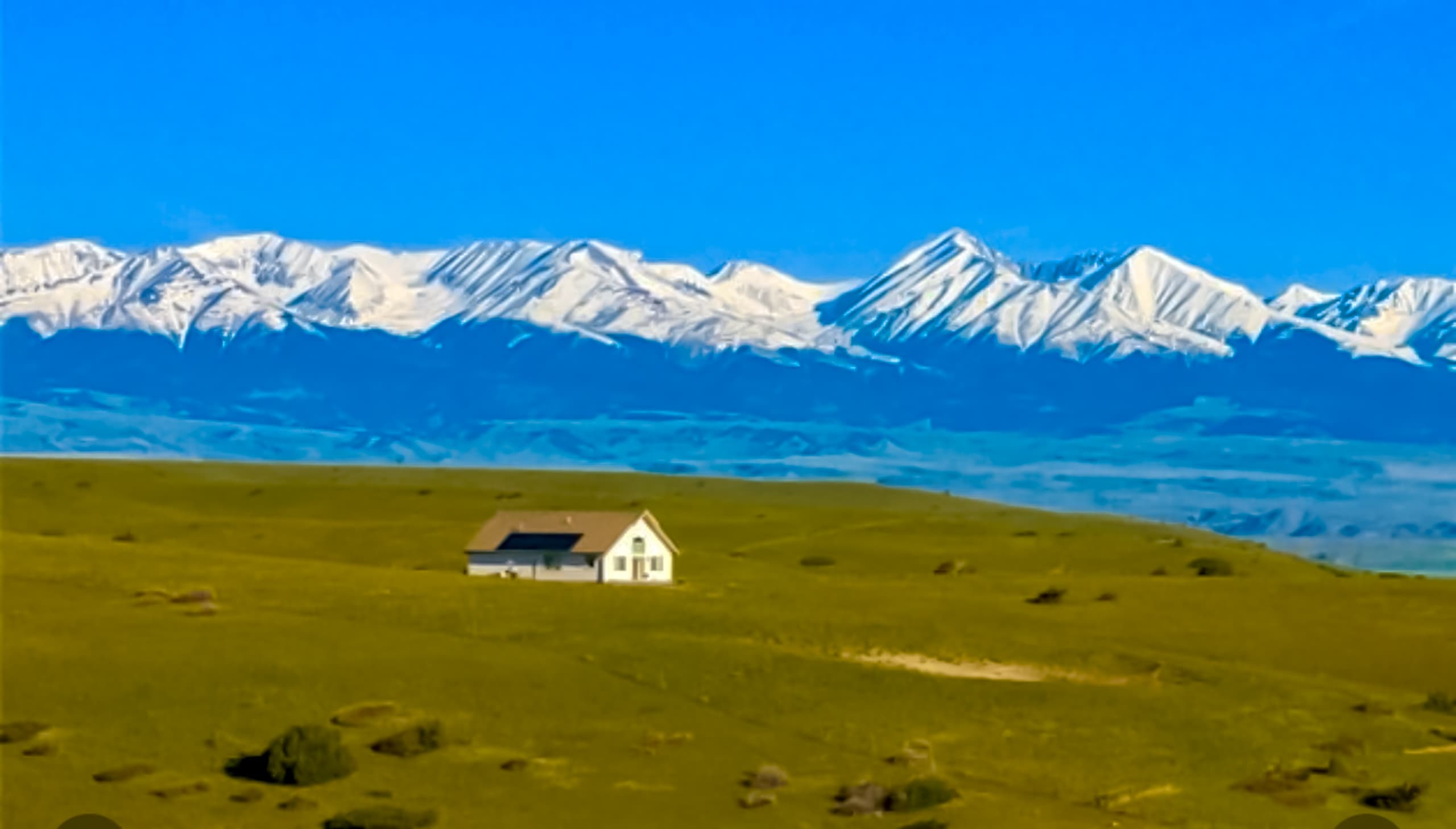 Sweetgrass Farms ranch landscape in Big Timber, Montana